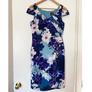 Adrianna Papell floral dress